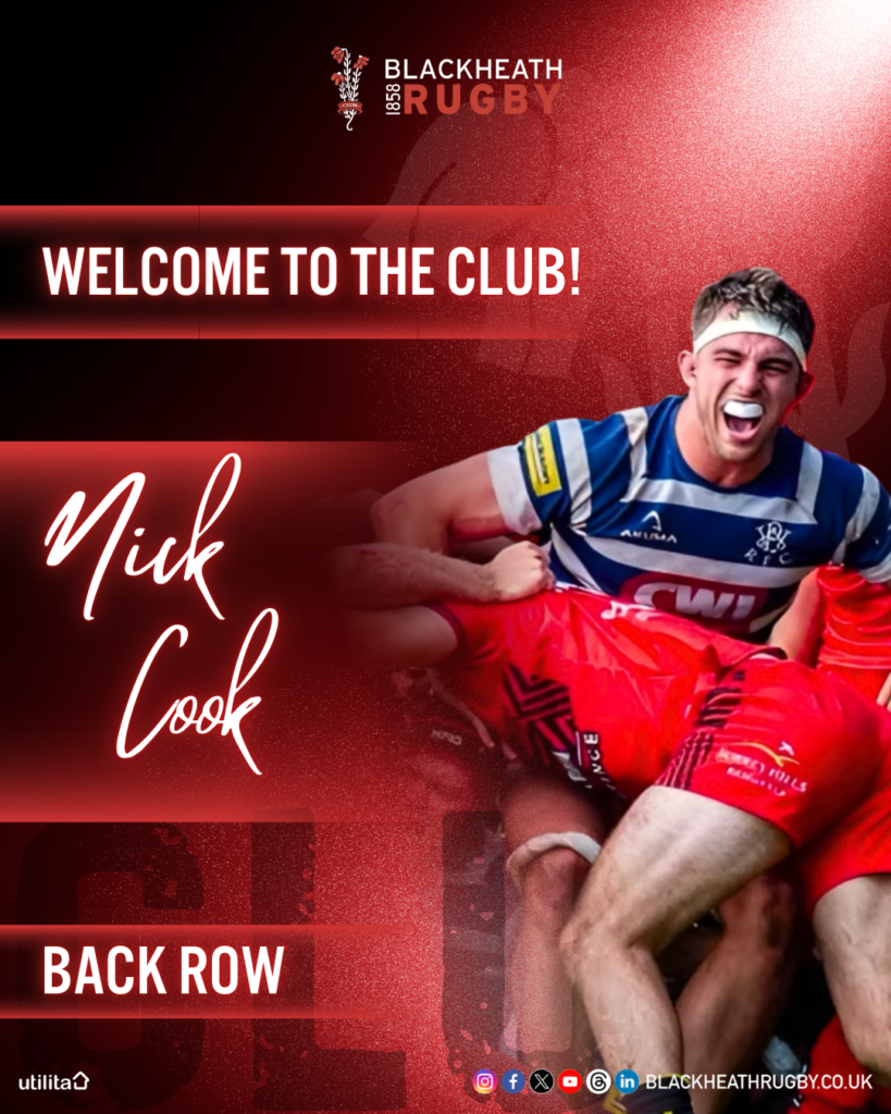 Nick Cook joins the club!