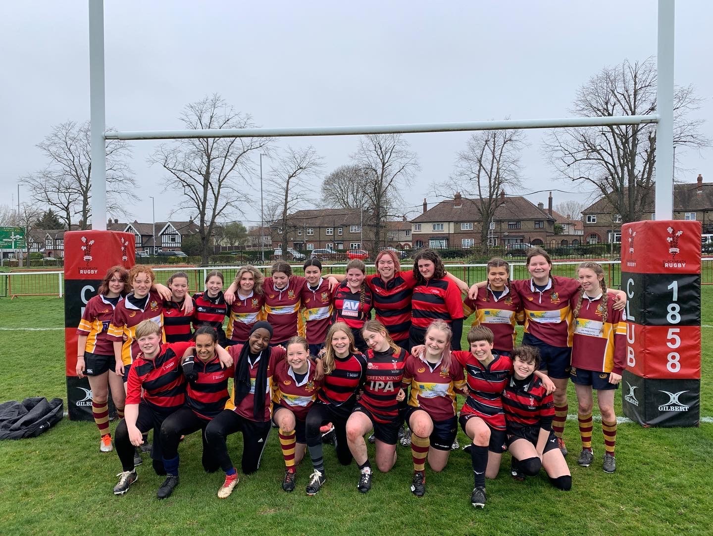 Club Girls U15. BlackDarts V Dover Sharks 27-25 - Blackheath Rugby