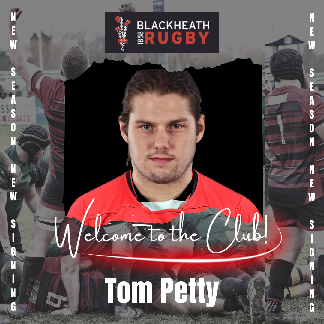 Rod Petty Rugby Tom Petty joins Blackheath Rugby - Blackheath Rugby
