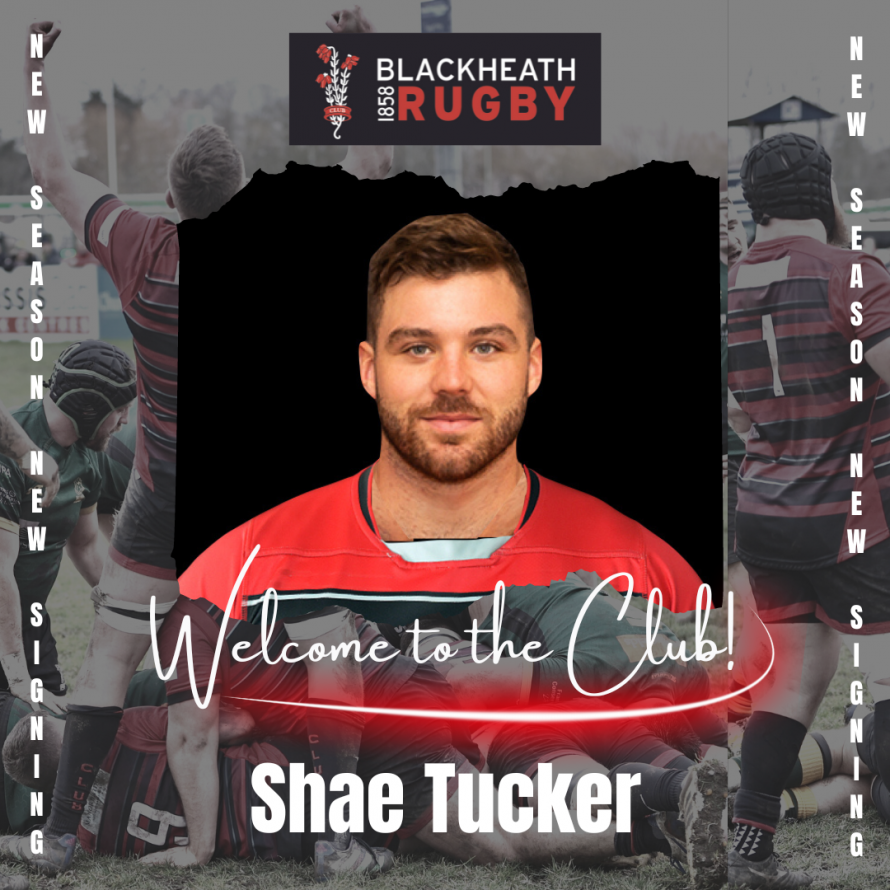 Shae Tucker bergabung dengan Blackheath Rugby