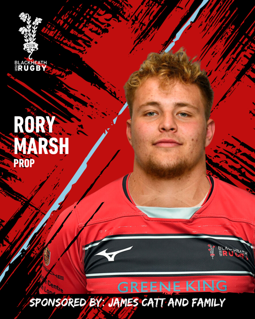 RORY MARSH - Blackheath Rugby