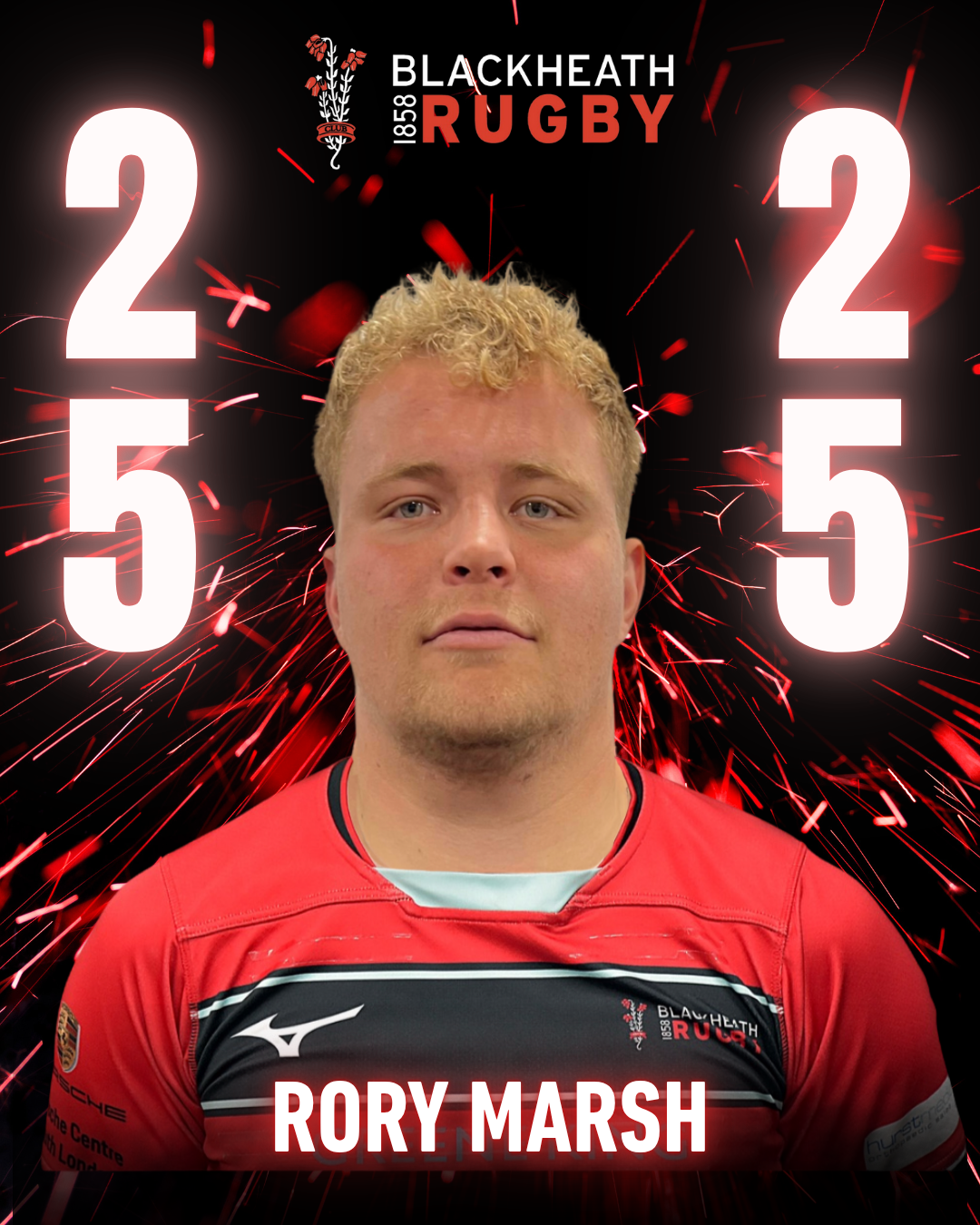 Marsh hits 25 - Blackheath Rugby